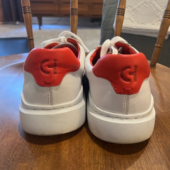 Cole Haan red and white sneakers - Picture 8 of 8